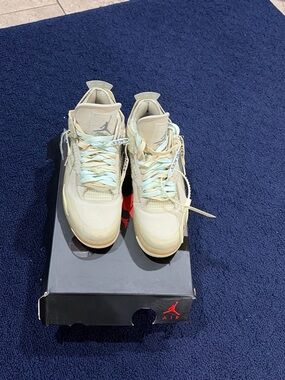 Jordan WMNS Air Jordan 4 Retro SP — Sail, White, Black